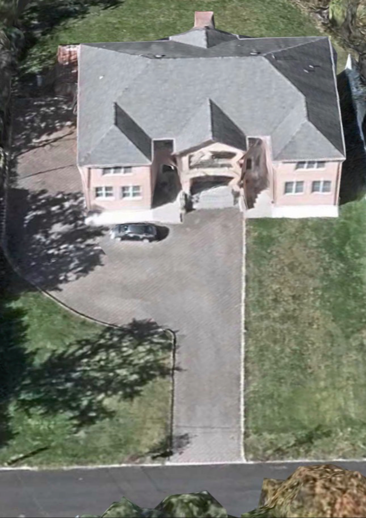Aerial view of RF Parking